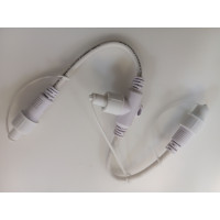 rozbočovač "T" LED-T/250V H40V20cm biely k reťazi DDIDE